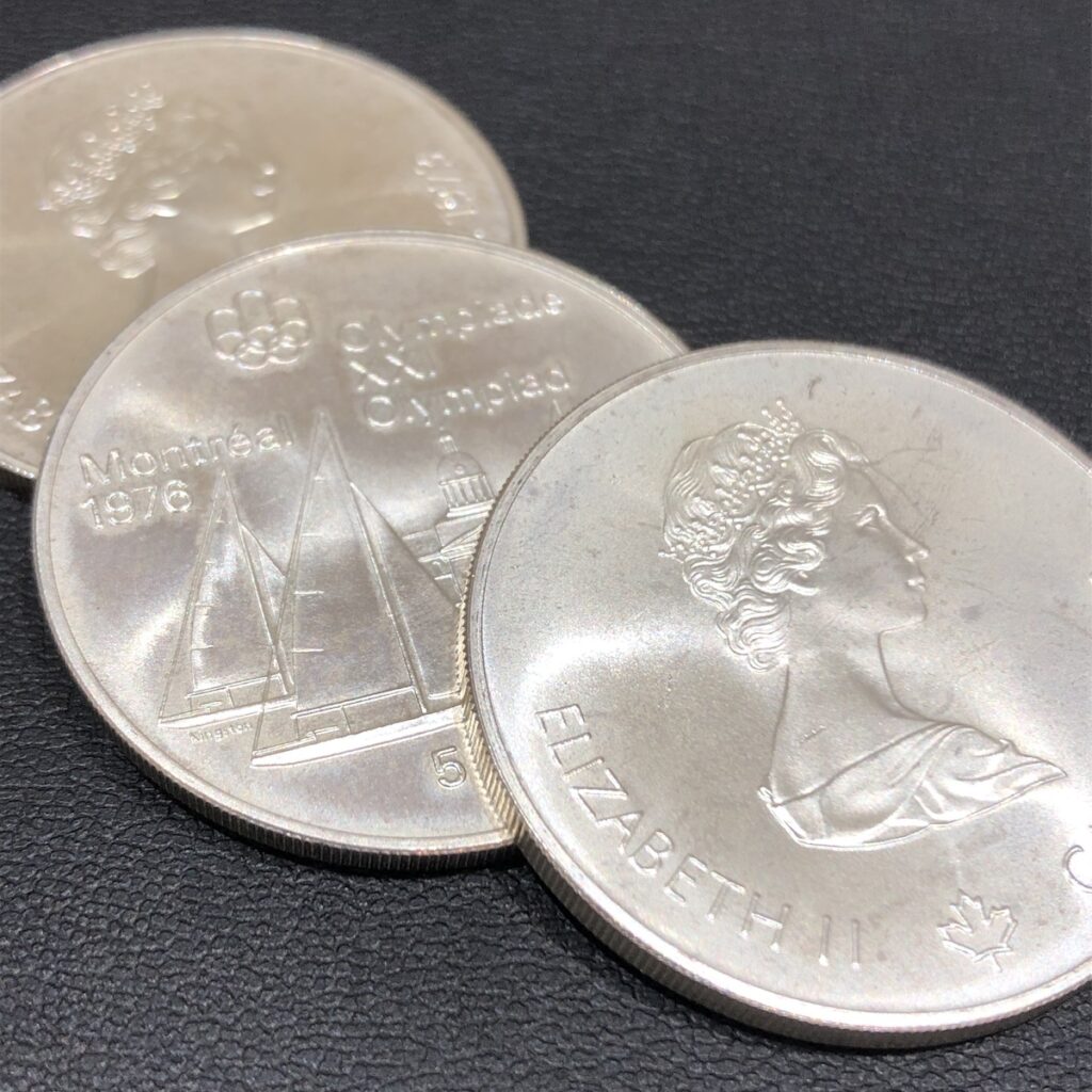 モントリオールオリンピック 5ドル銀貨の買取実績 | 買取専門店さすがや