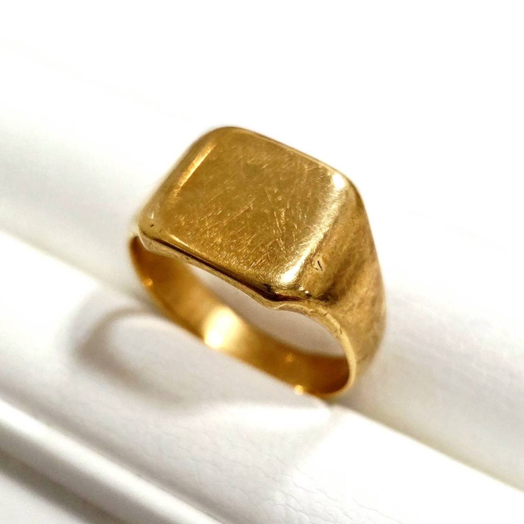 K24 純金 24金 印台リング 指輪 アクセサリーの買取実績 | 買取専門店