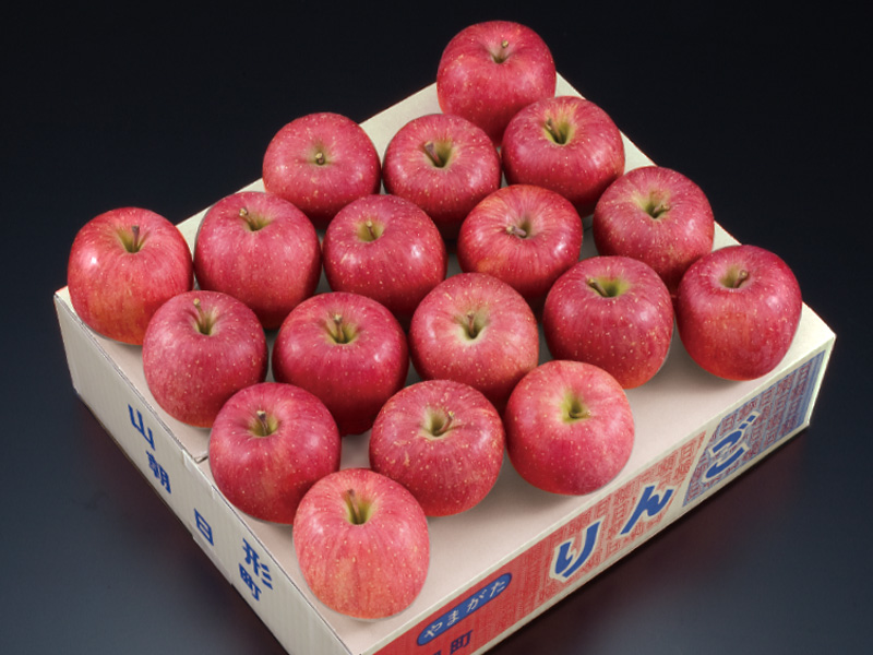 朝日町産秀品サンふじりんご約5kg16〜18玉｜山形のさくらんぼ通販なら