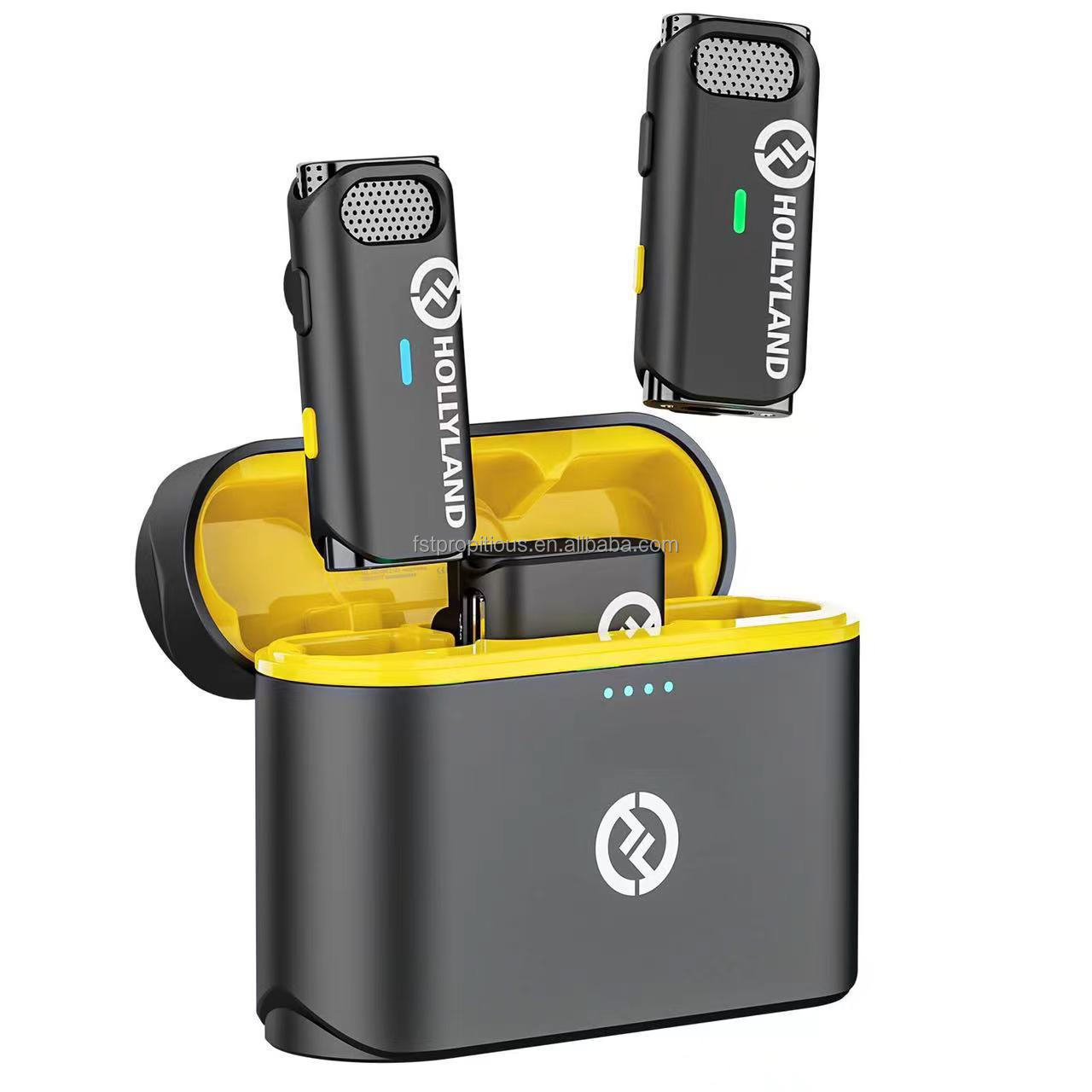 Hollyland Moma Lark M1 Wireless Lavalier Microphone, 2.4GHz, 650ft