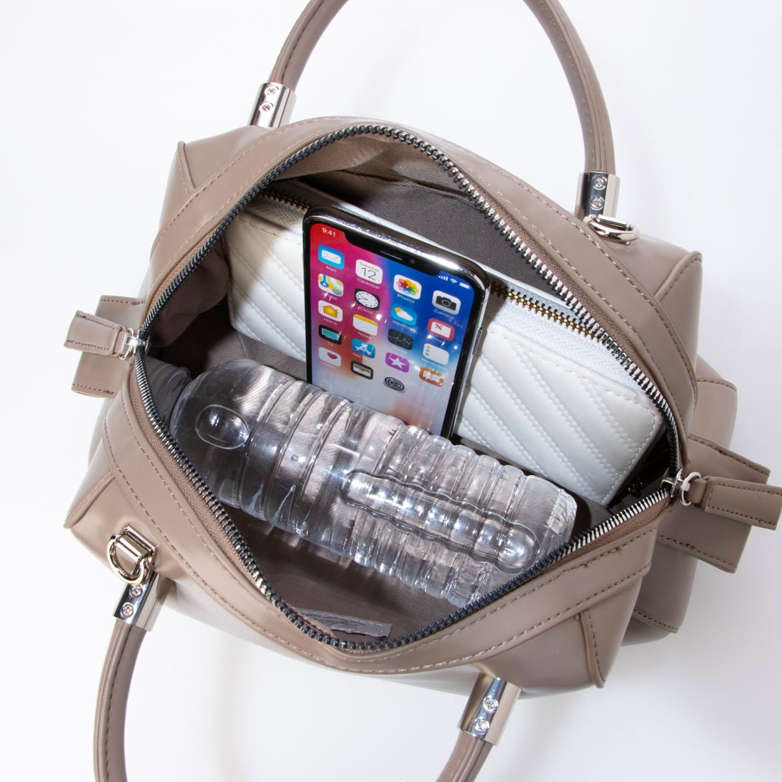 カシュカシュ cache cache マット素材2wayボストン （OK） -UNBILLION