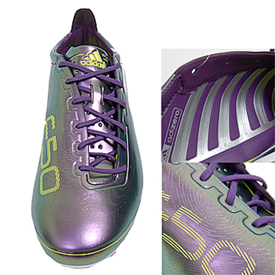 adidas アディダス F50 アディゼロ TRX SG(パープル×ホワイト) G17006