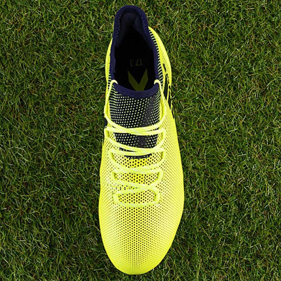 adidas アディダス エックス 17.1 FG/AG（蛍光イエロー×ネイビー