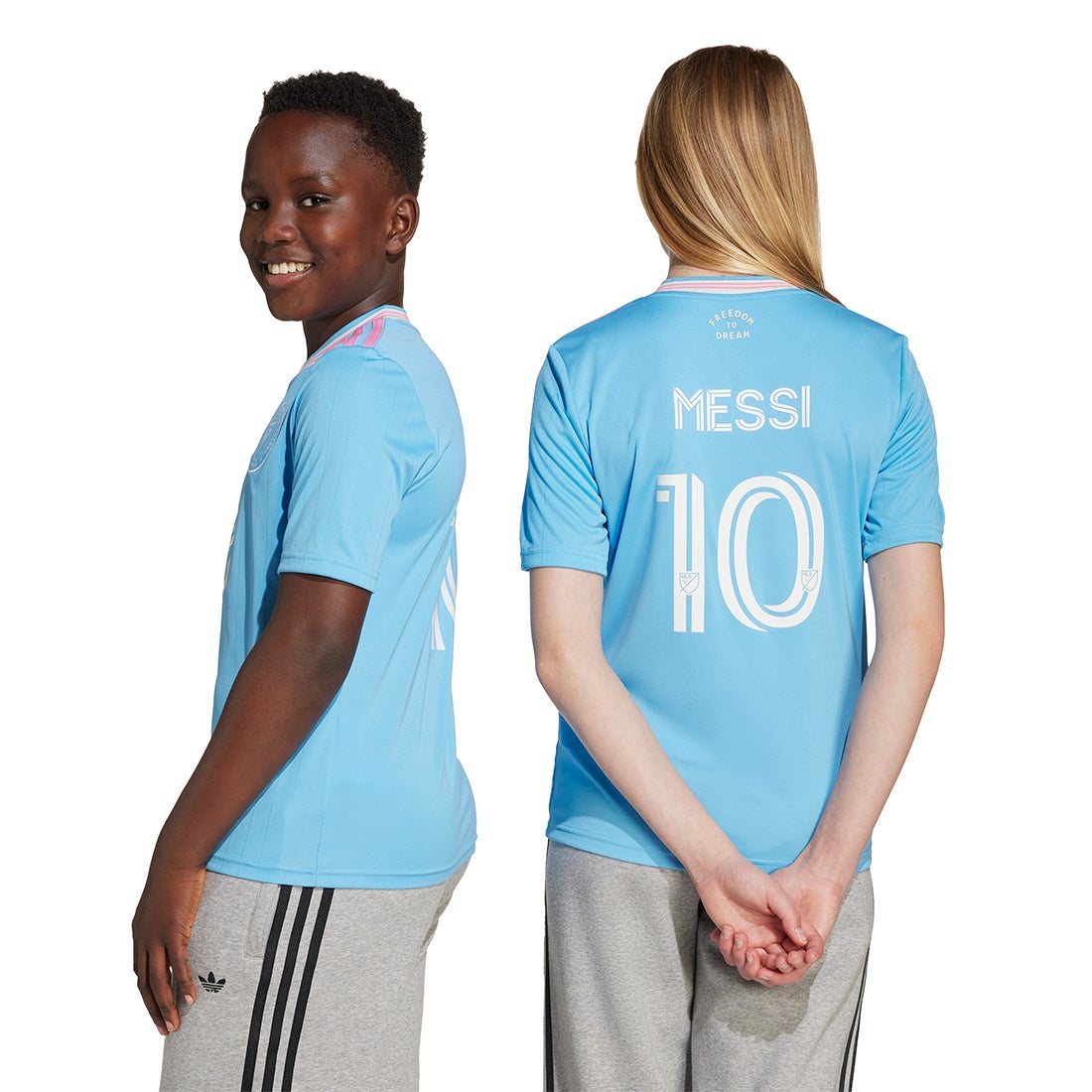 adidas インテル・マイアミCF 2025 ユニフォーム サード 半袖 ジュニア