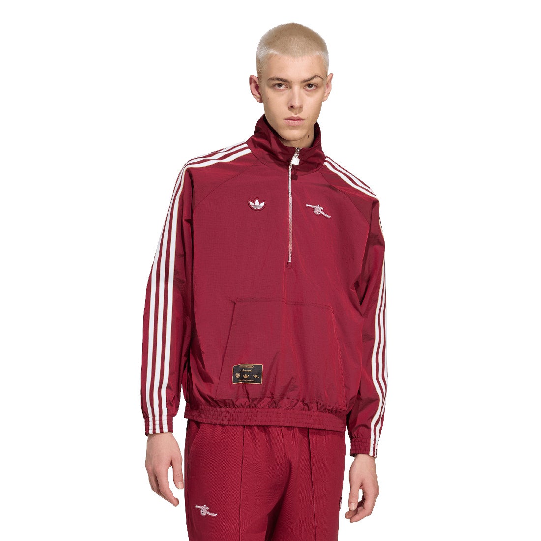 adidas アーセナル 25/26 TERRACE ICON ハーフジップ ジャケット