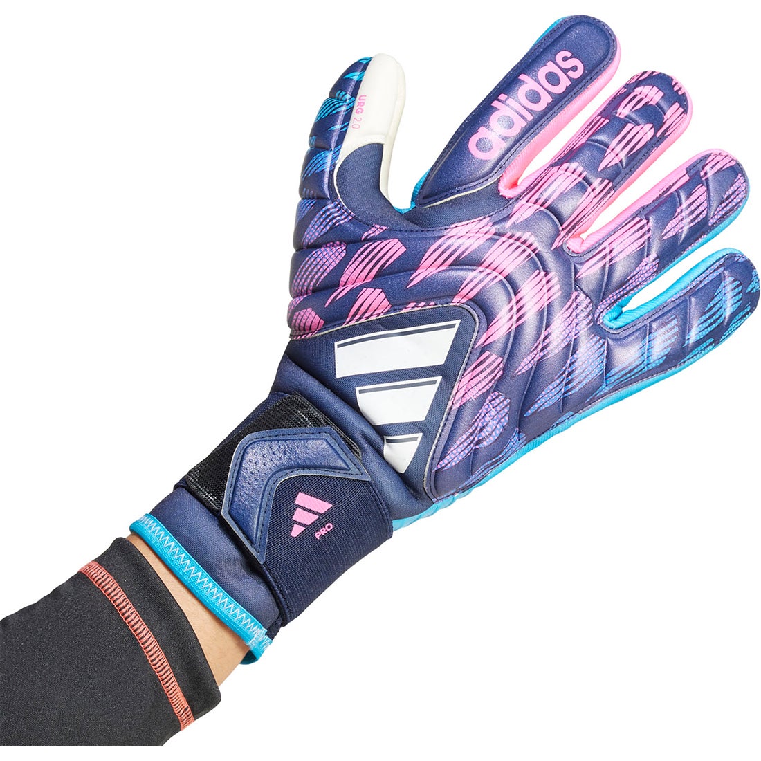adidas アディダス コパ GKグローブ プロ(ネイビー×ブルー×ピンク