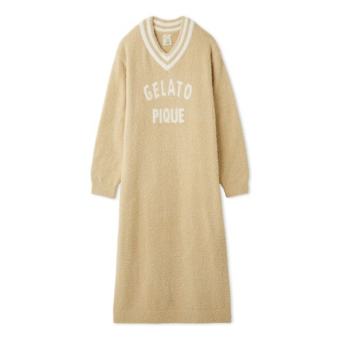 ジェラートピケ gelato pique べビモコプレッピーワンピース （YEL
