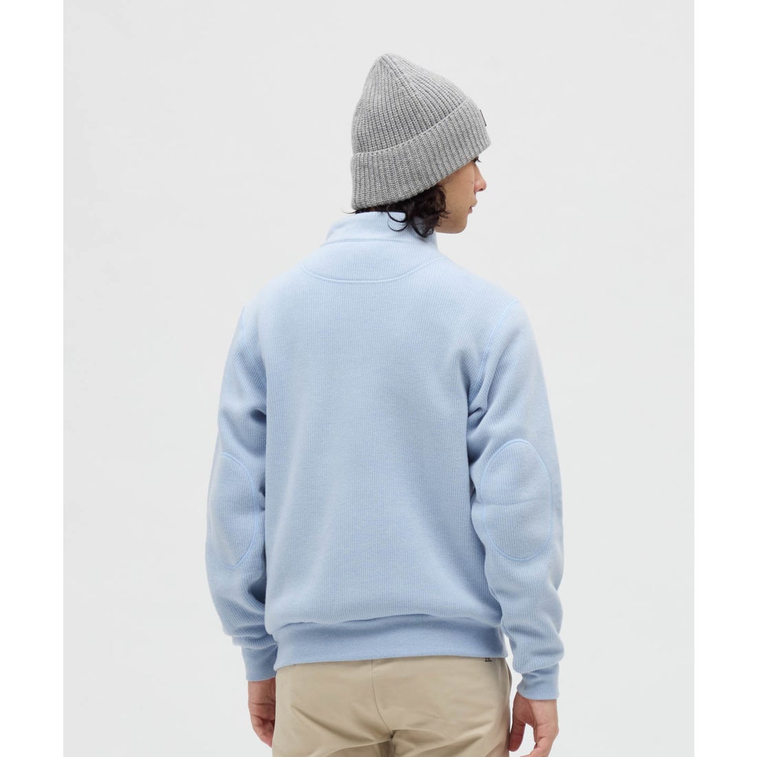 マンシングウェア MUNSINGWEAR 吸湿発熱飛び刺繍ハーフジップ