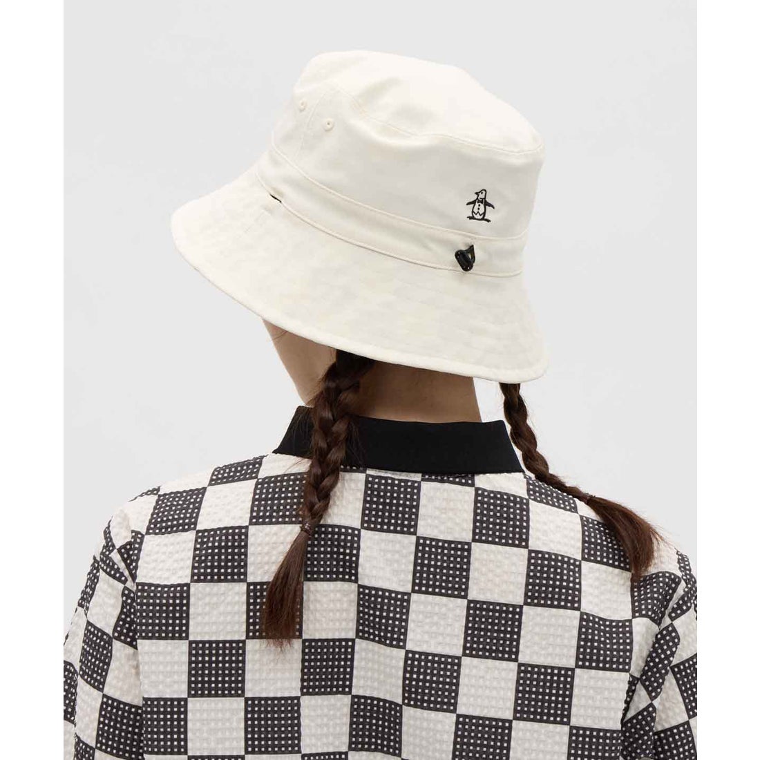 マンシングウェア MUNSINGWEAR リバーシブルバケットハット -デサント