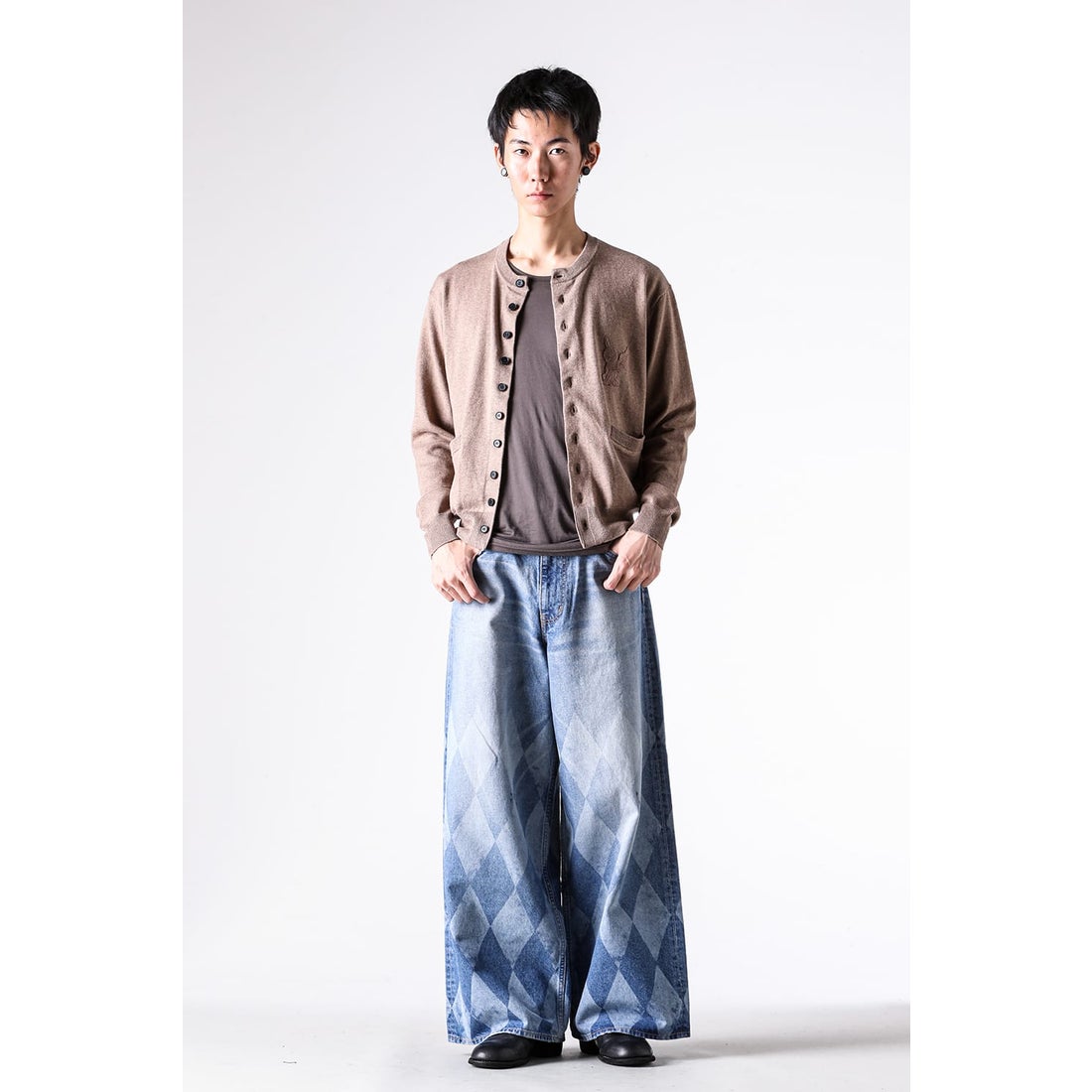 エムエーエスユー MASU 10 BUTTONS CARDIGAN （Beige） -FASCINATE