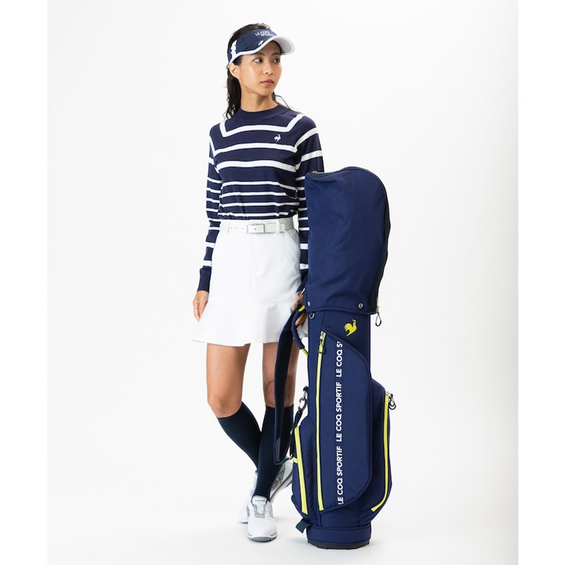 le coq sportif golf 軽量コンパクトキャディバッグ(8型) 2.4kg 6分割