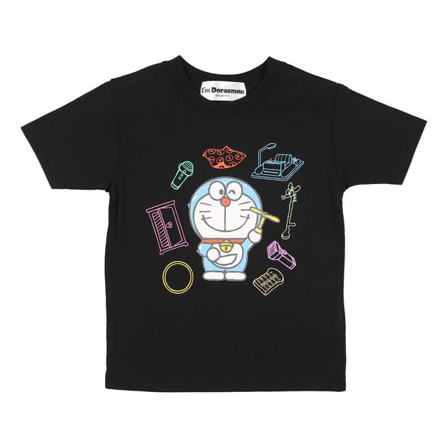 ノーブランド no brand ジュニア 半袖Tシャツ アイムドラえもん