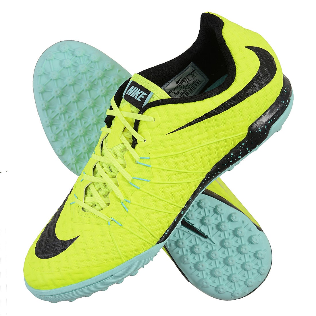 NIKE ナイキ ハイパーヴェノム X フィナーレ TF(蛍光イエロー×ブラック