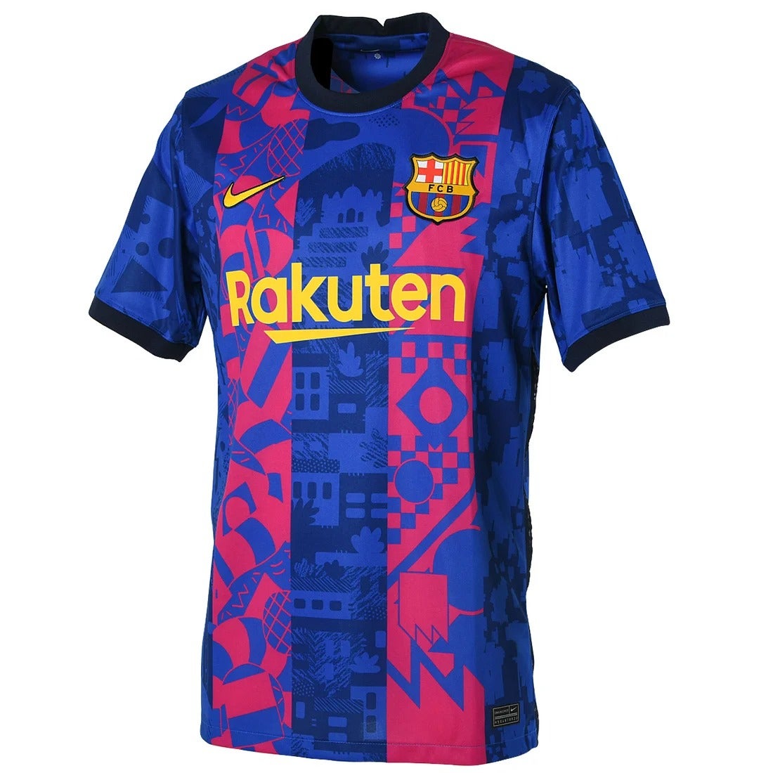 NIKE FCバルセロナ 21/22 ユニフォーム サード 半袖 レプリカ #21.デ