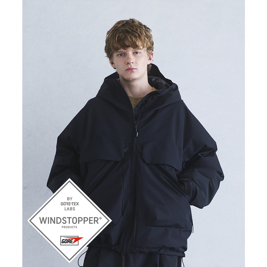 プラスフェニックス +phenix FISHERMANS DOWN JACKET フィッシャーマン
