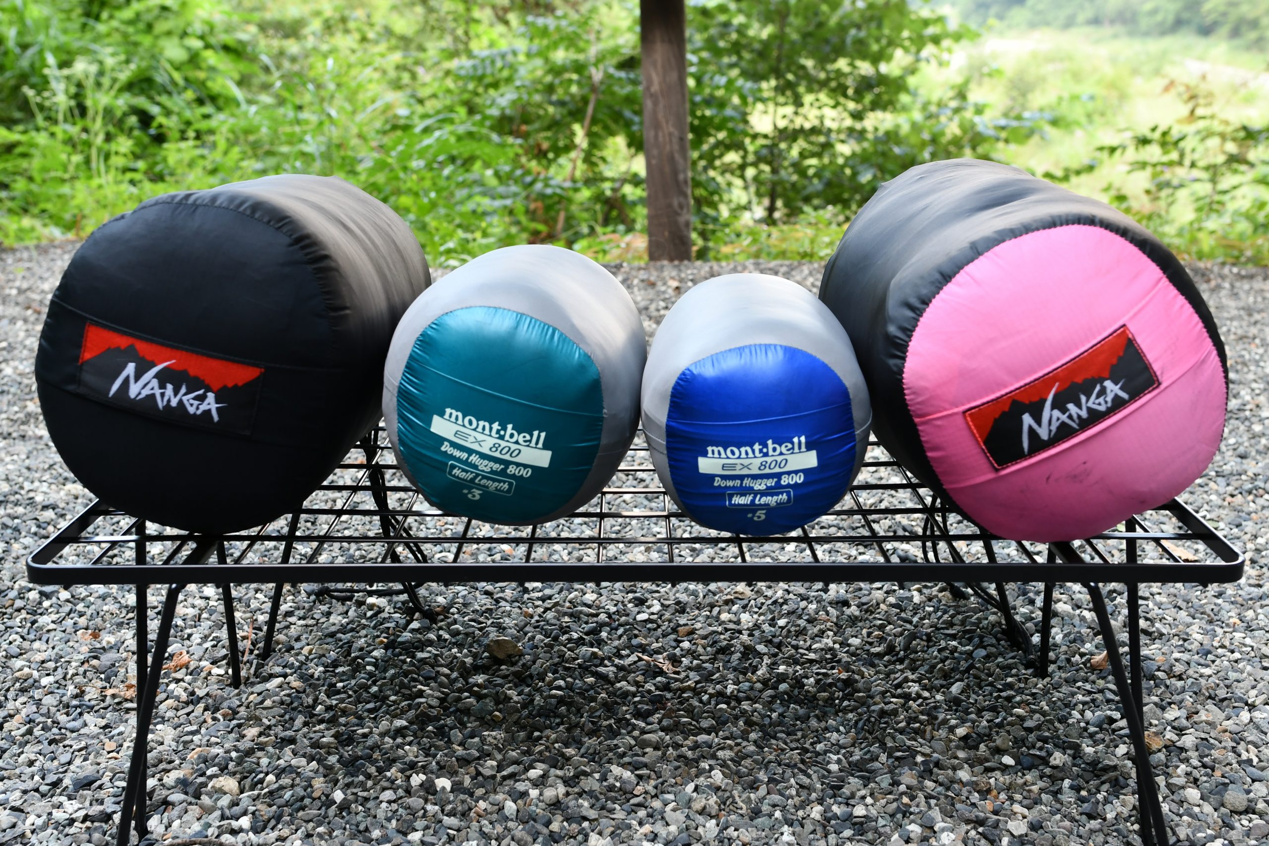 Down Hugger 800 #5 寝袋・シュラフ 青 レビュー】モンベルの夏用寝袋