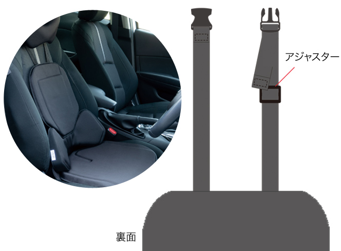 ハグドライブスリムクッション