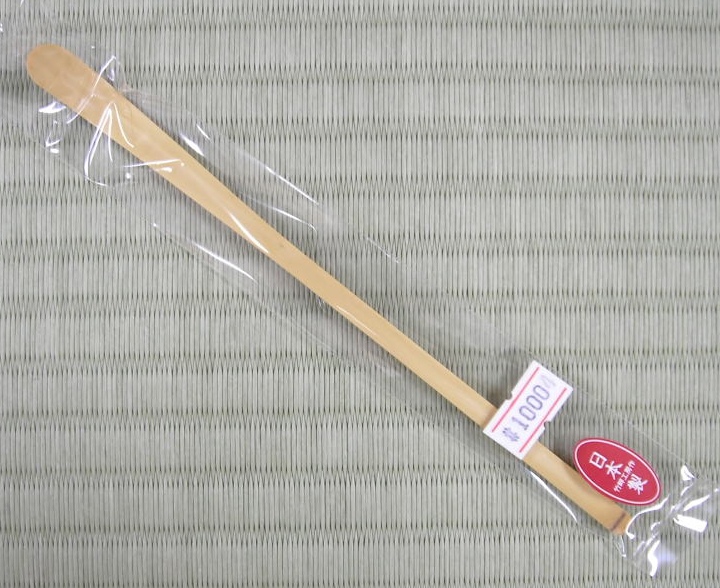 通販販売【茶道具】 茶杓 白竹 元節 *行*止節*奈良高山*竹茗堂*久保左