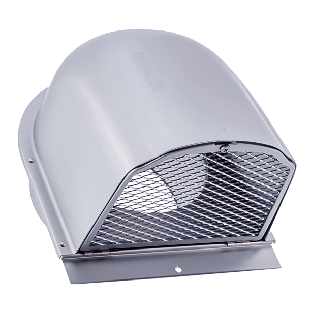 CFN | 深型フード | 外壁用アルミニウム製換気口 | 換気口と空調用吹