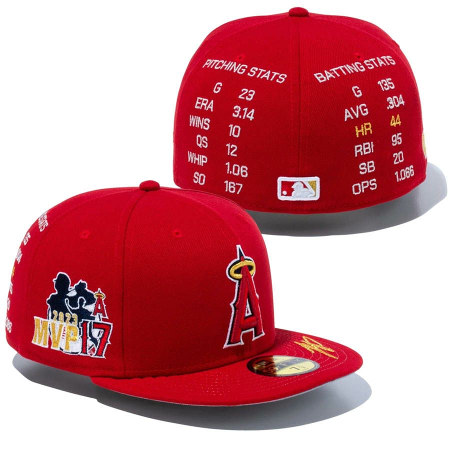 MLB 大谷翔平 ドジャース キャップ 2x MVPパッチ 59FIFTY Performance