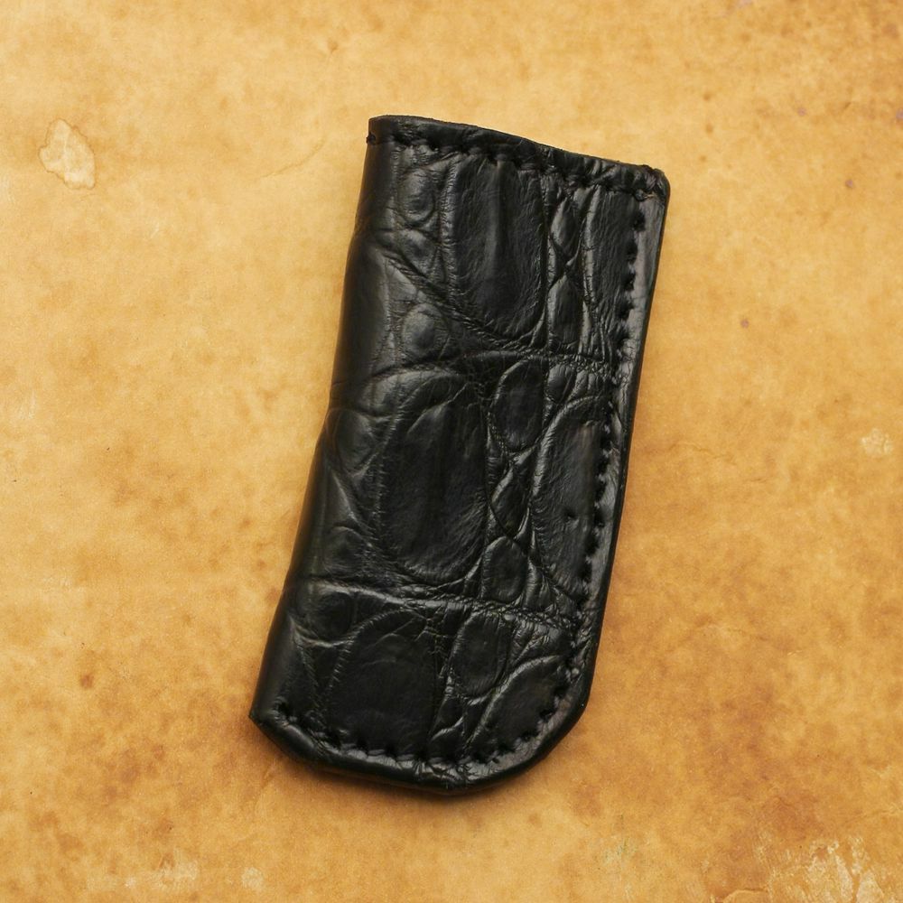 ライターケース クロコダイル（ワニ革）│メンズ革小物通販 S'FACTORY