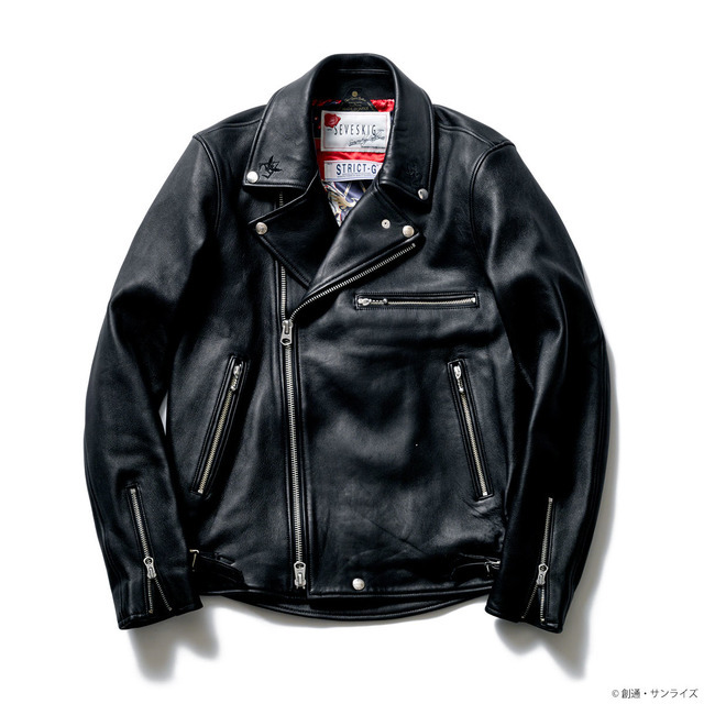 シャア“赤い彗星”をイメージしたライダースジャケット…ガンダム