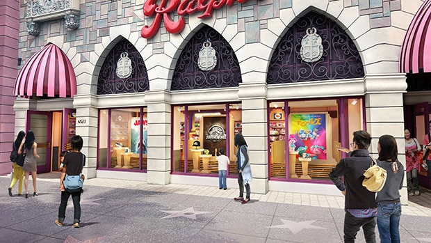 2019年7月12日、パーク内ハリウッド・エリアに新店舗「ユニバーサル
