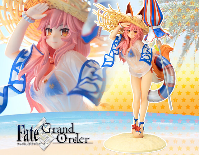 透けた水着がセクシー！『FGO』「ランサー/玉藻の前」水着フィギュアが