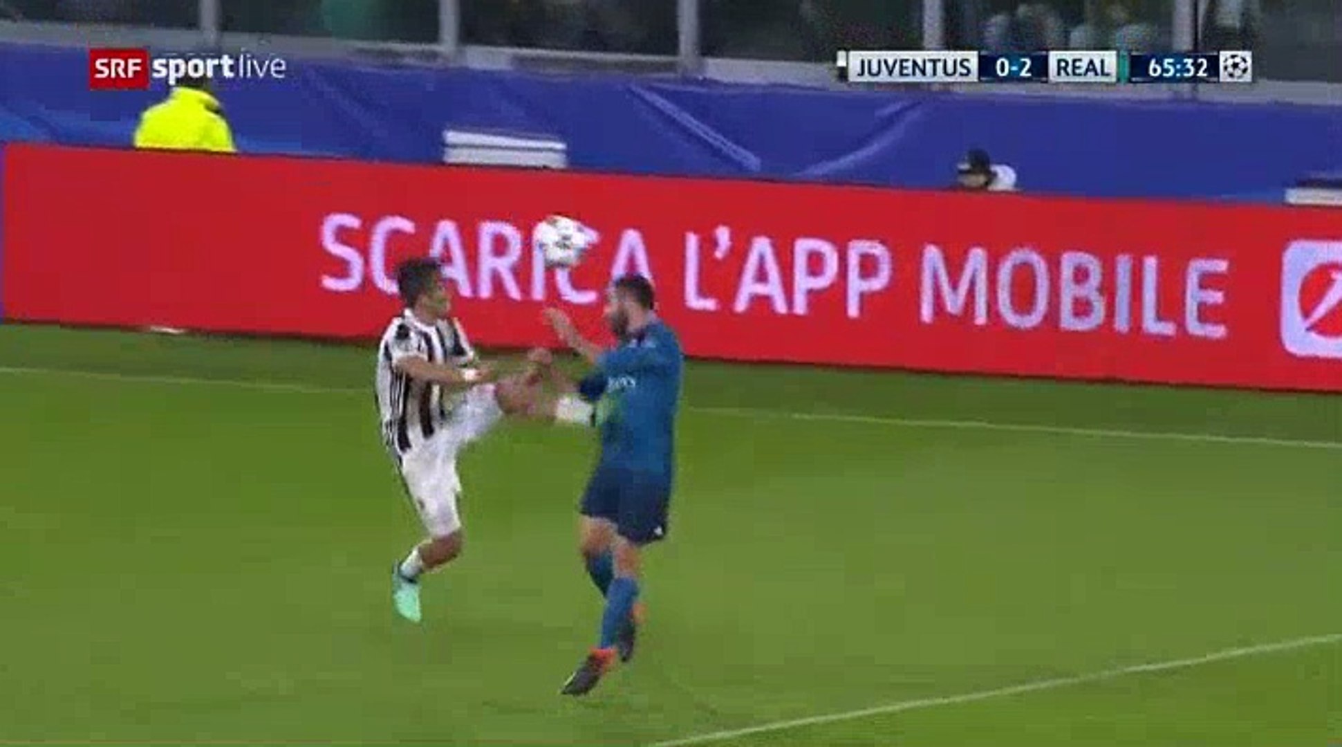 Paulo Dybala RED CARD HD - Juventus 0-2 Real Madrid 03.04.2018