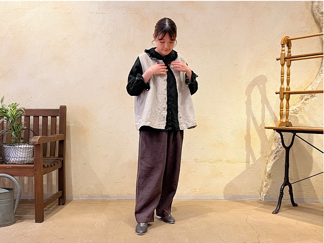 長く楽しむブラックリネン** | 岡山店 | nest Robe Shop Blog | nest