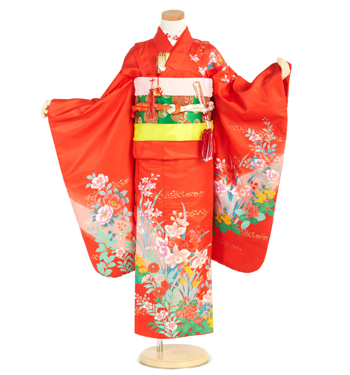 アンティーク風 正絹 七五三（子ども） 7歳 No.JA-5157のレンタル