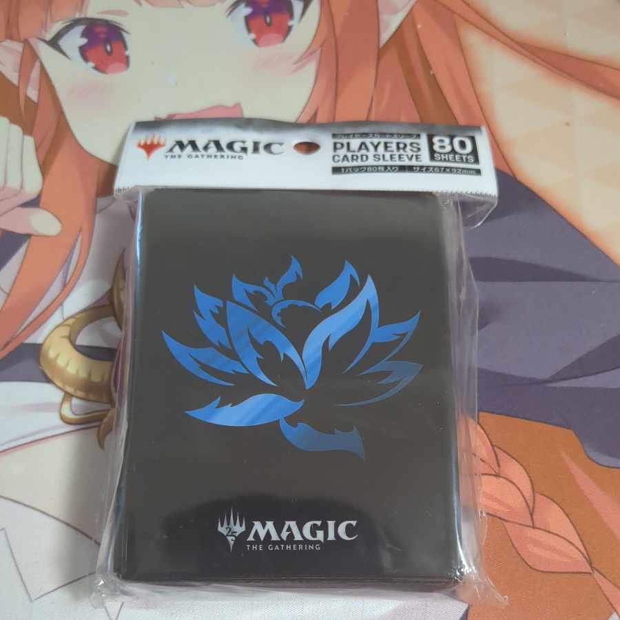マジックザギャザリング スリーブ ブラックロータス 青 新品未開封 80