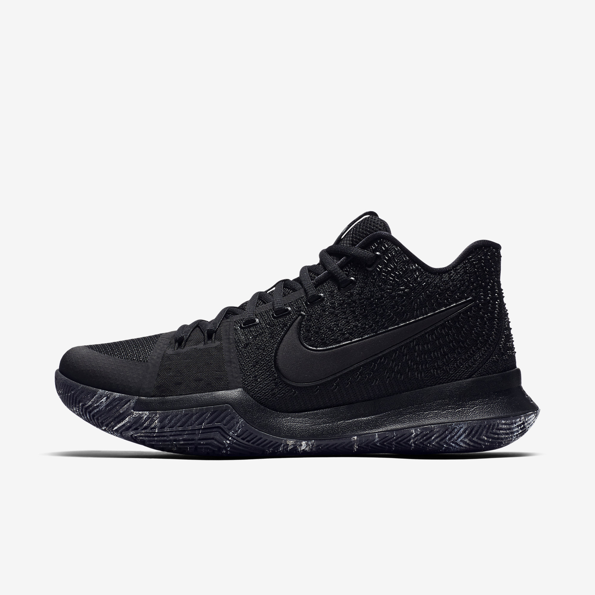 Nike Kyrie 3 Triple Black 852396-005 | Kicks Finder