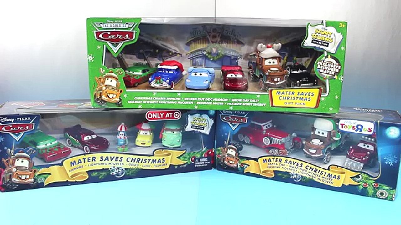 Disney Cars Story Tellers Mater Saves Christmas with Lightning
