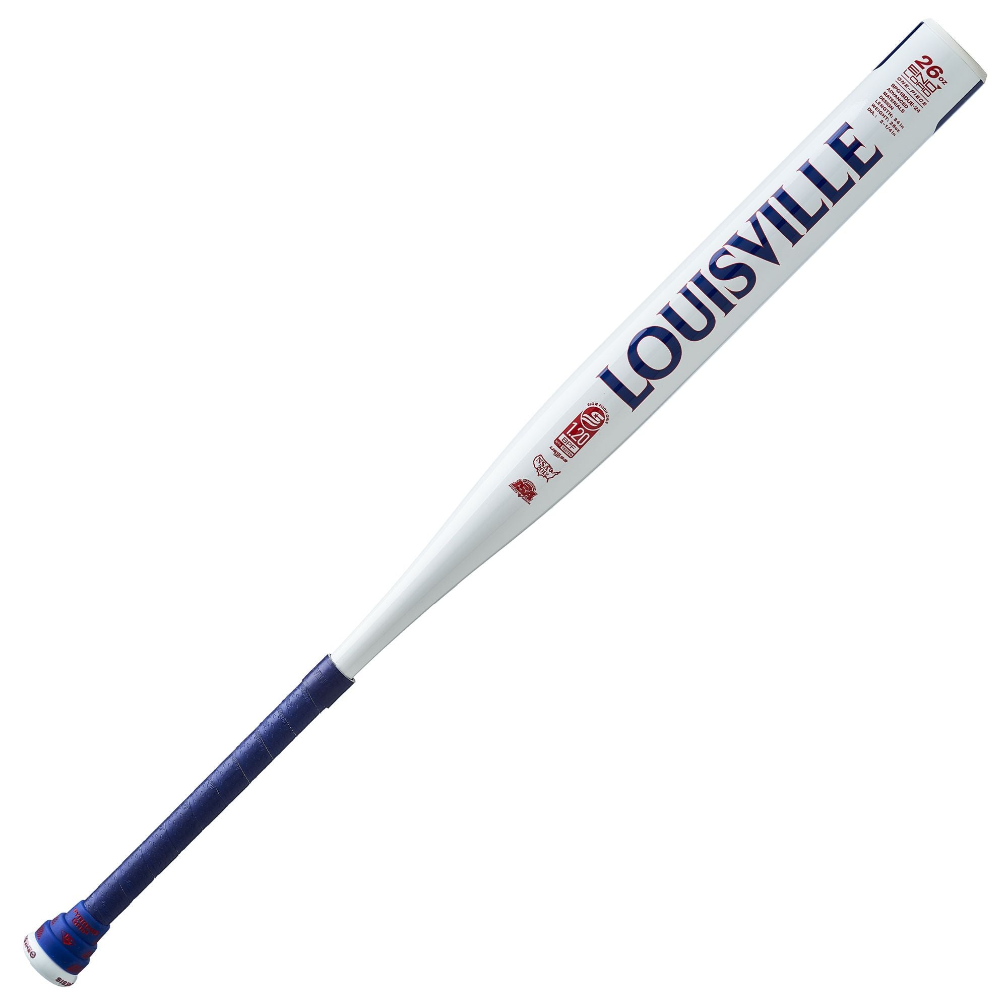Louisville Slugger 2024 Genesis 1 Piece End Load Slo-Pitch Bat