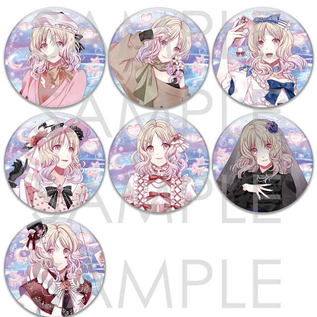 DIABOLIK LOVERS YUI▽PRINCESS COLLECTION Ⅲ ビッグ缶バッジ | 乙女