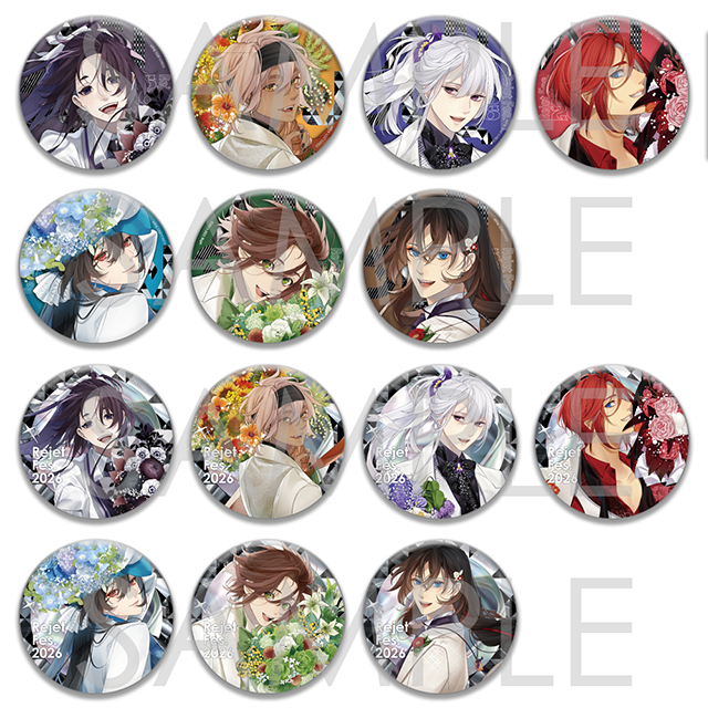 数量限定】Rejet Fes.2026 Answer 剣が君 ビッグ缶バッジ | 乙女向け