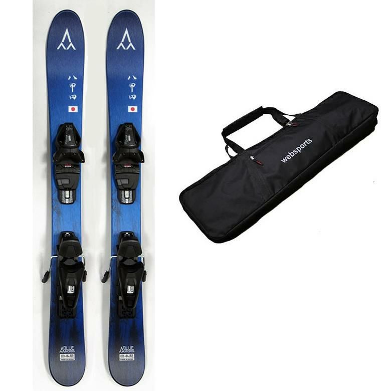 スキーケース付 ZUMA ショートスキー KRU:Z SHORT 120cm＋ルック