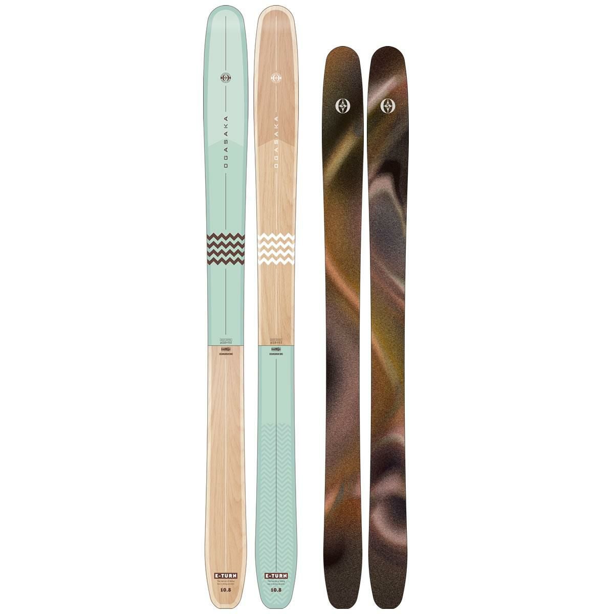 オガサカ スキー 2026 ET-10.8 スキー板 単品 (板のみ) イーターン