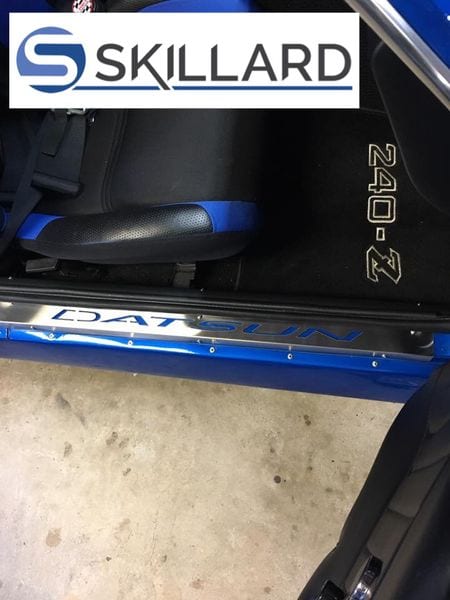 THRESHOLD PLATES, STAINLESS STEEL (SET OF 2) | DATSUN | 240Z | 260Z |