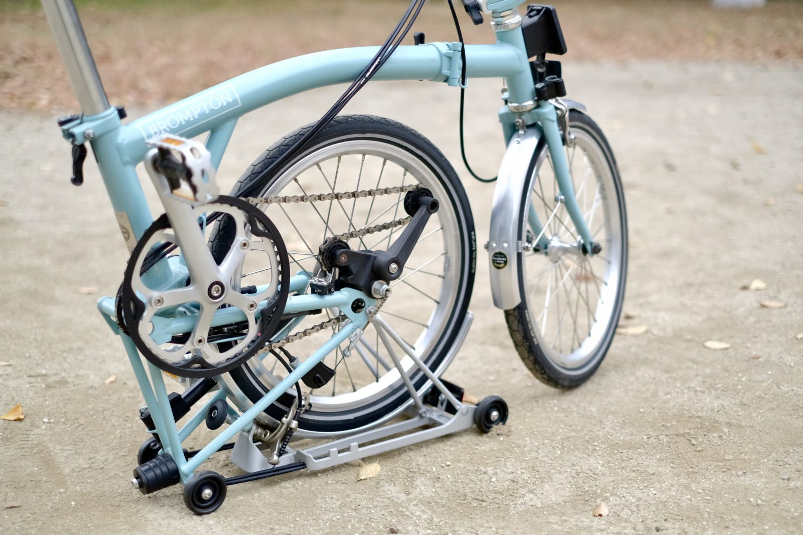 Bros Mudguards for 16″ British folding bike | SimWorks