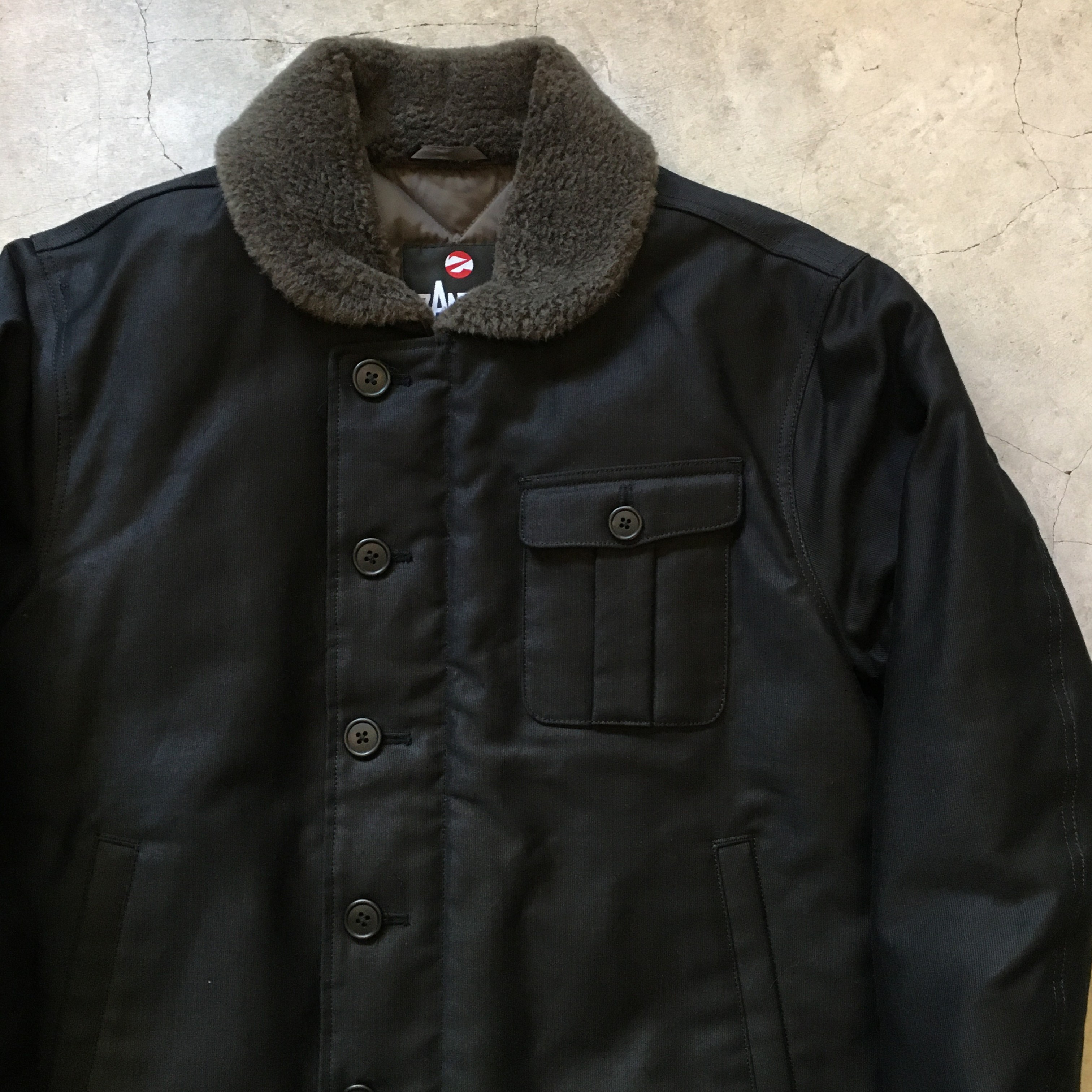 ZANTER JAPAN “DECK JACKET” BLACK | SIGNAL GARMENTS