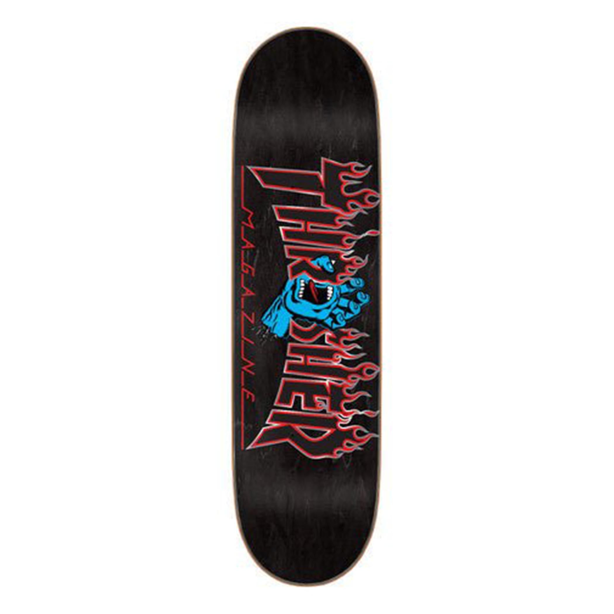 Thrasher Screaming Flame Logo Santa Cruz Skateboard Deck 8.5