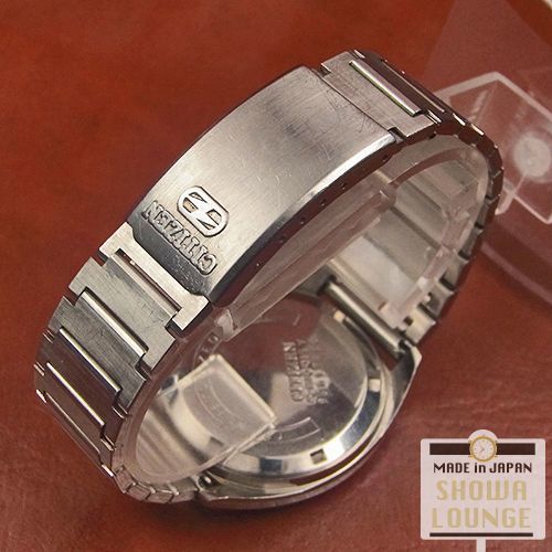 シチズン コスモトロン X8 電磁テンプ 1969年製 初期タイプ 専用ブレス