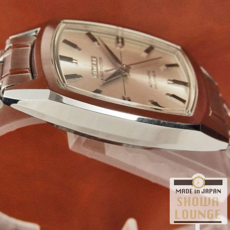 シチズン キングローター 角型 防水型ケース 23石 オートマチック 1969