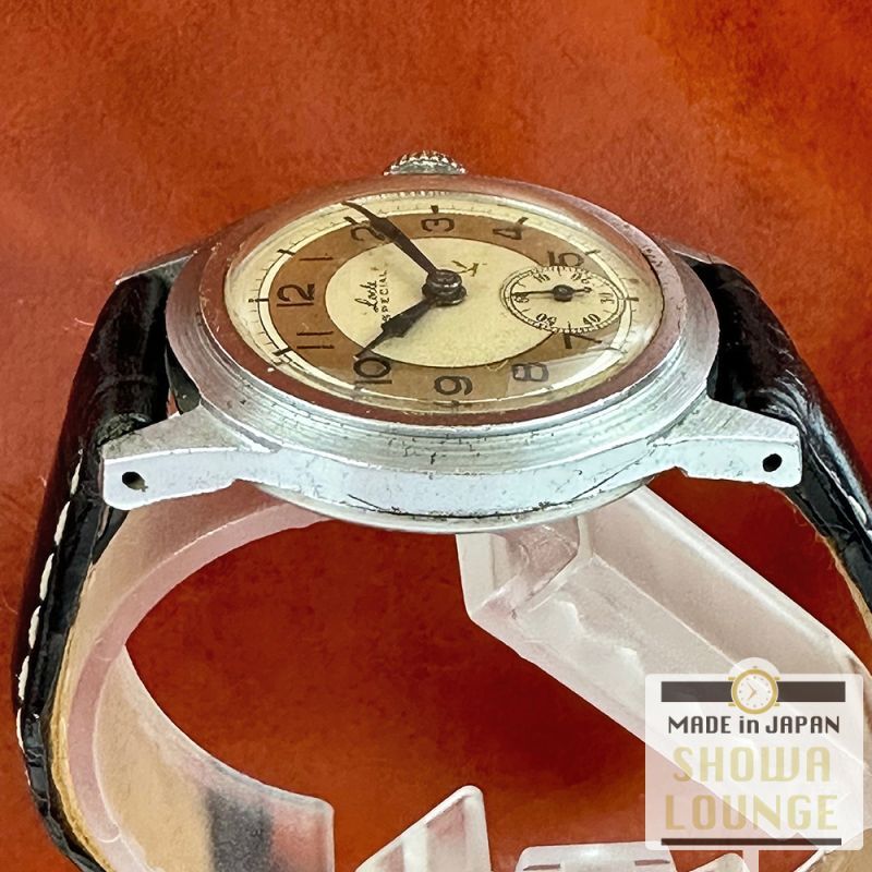 吉田時計 ロックル スペシャル 2トーン文字盤 15石 スモセコ 手巻き