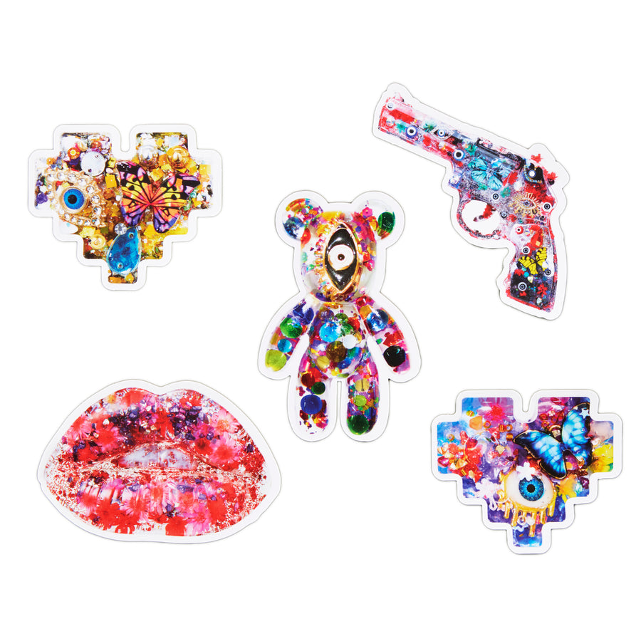 BIGステッカー（5枚セット）| Assortment – MIKA NINAGAWA OFFICIAL STORE