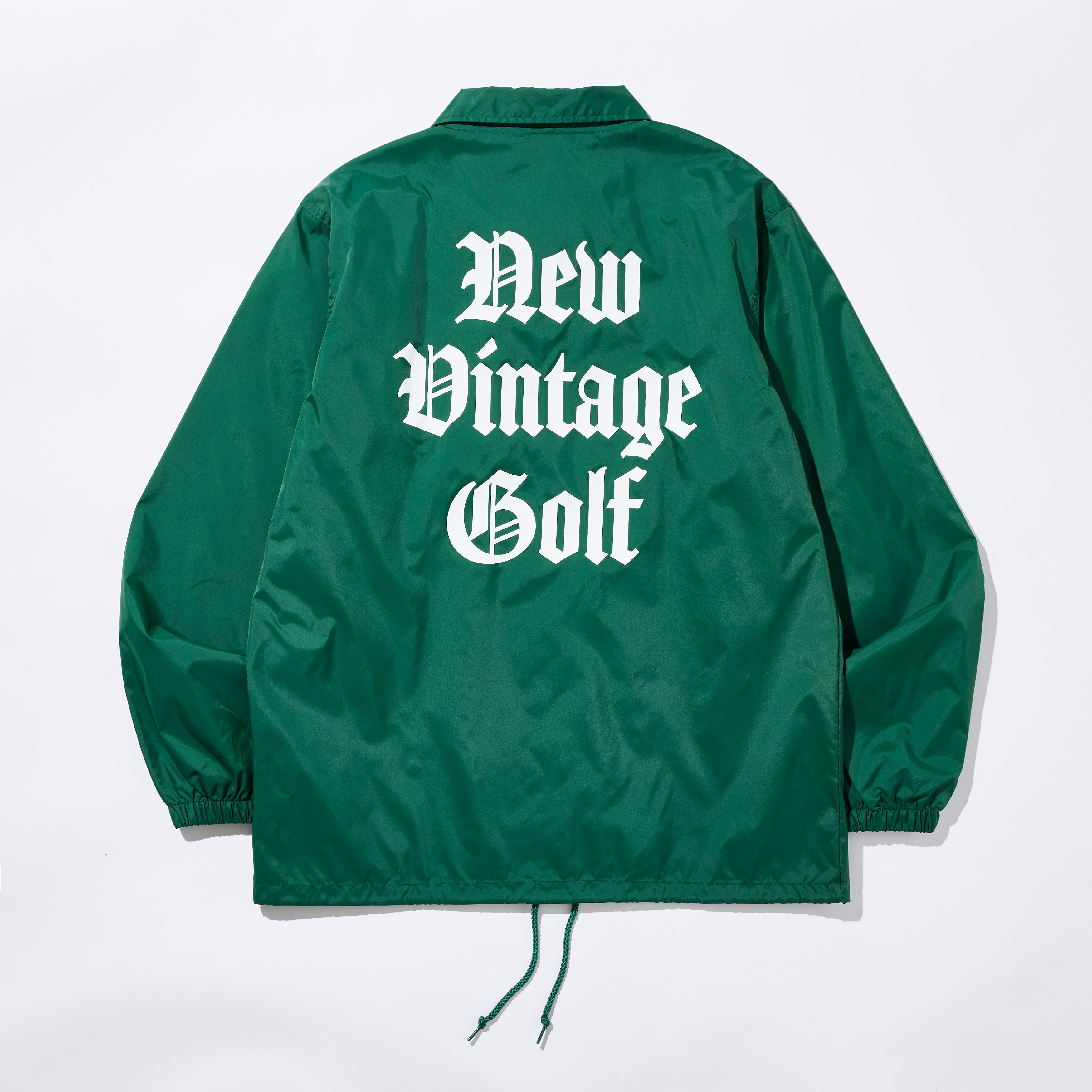 NEW VINTAGE GOLF］バックプリントコーチジャケット – FUNQTEN