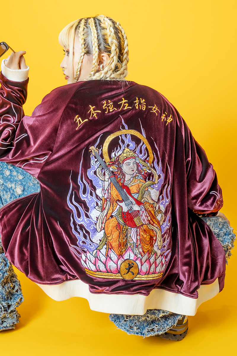 わかざえもん × GALFY × GEKIROCK CLOTHINGコラボ・リバーシブル