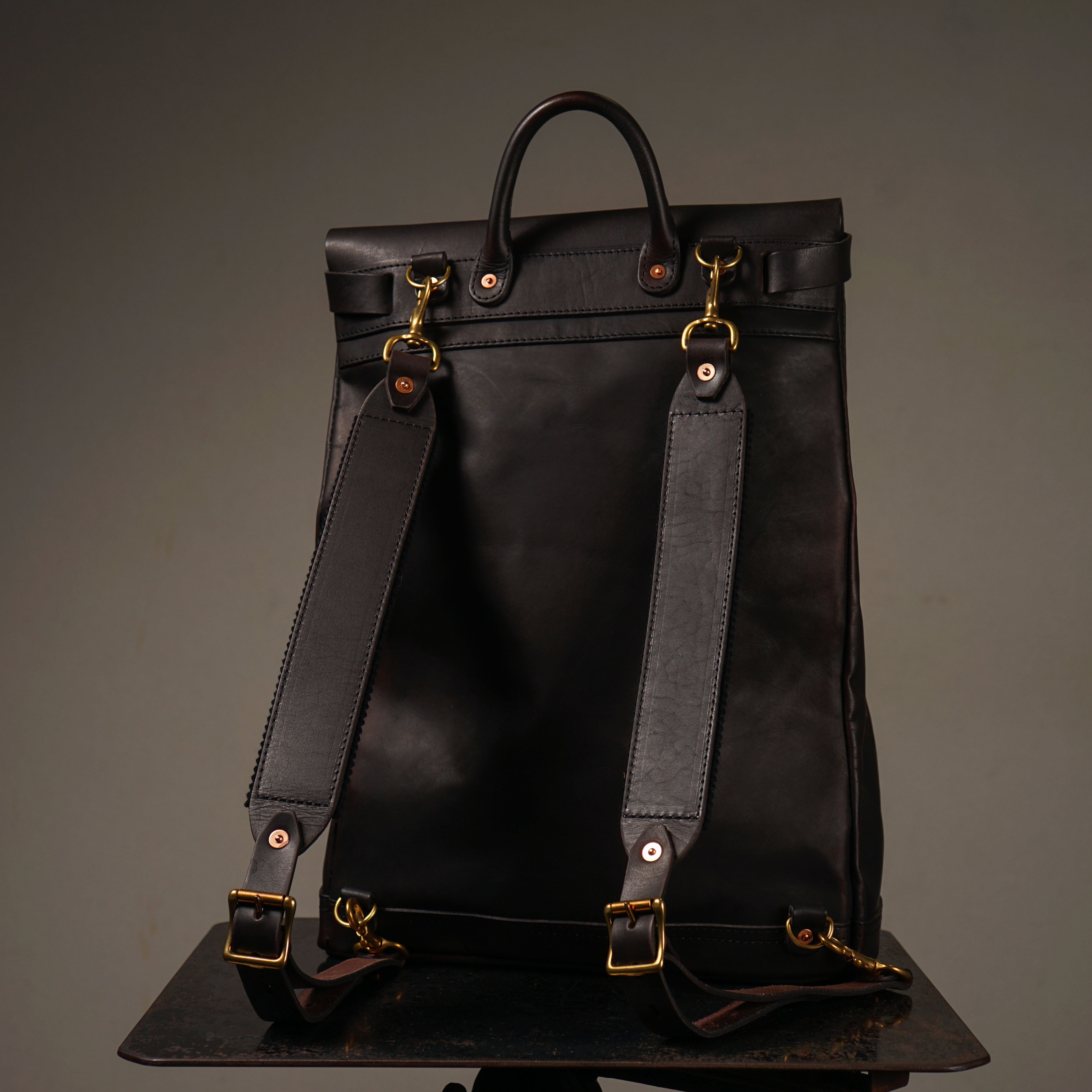 LEATHER VOYAGE 2WAY RUCKSACK 